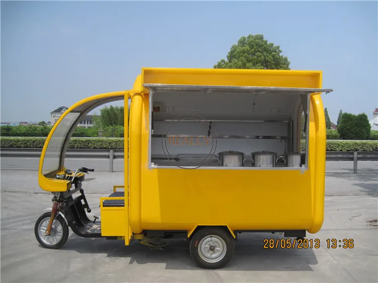 Электрическая тележка для мороженого, Мобильная тележка для еды на продажу, Филиппины с колесами
