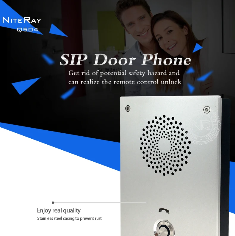 wireless door intercom Audio SIP Door Phone IP Doorbell SIP Intercom Access Control System Door Bell Compatible With Asterisk/Alcatel/Avaya/Cisco PBX audio door phone