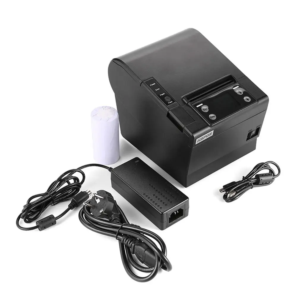 

Cloud Series thermal Receipt Printer with screen and support 4G and compatible with ESC/POS print mode HS-C830ULWB