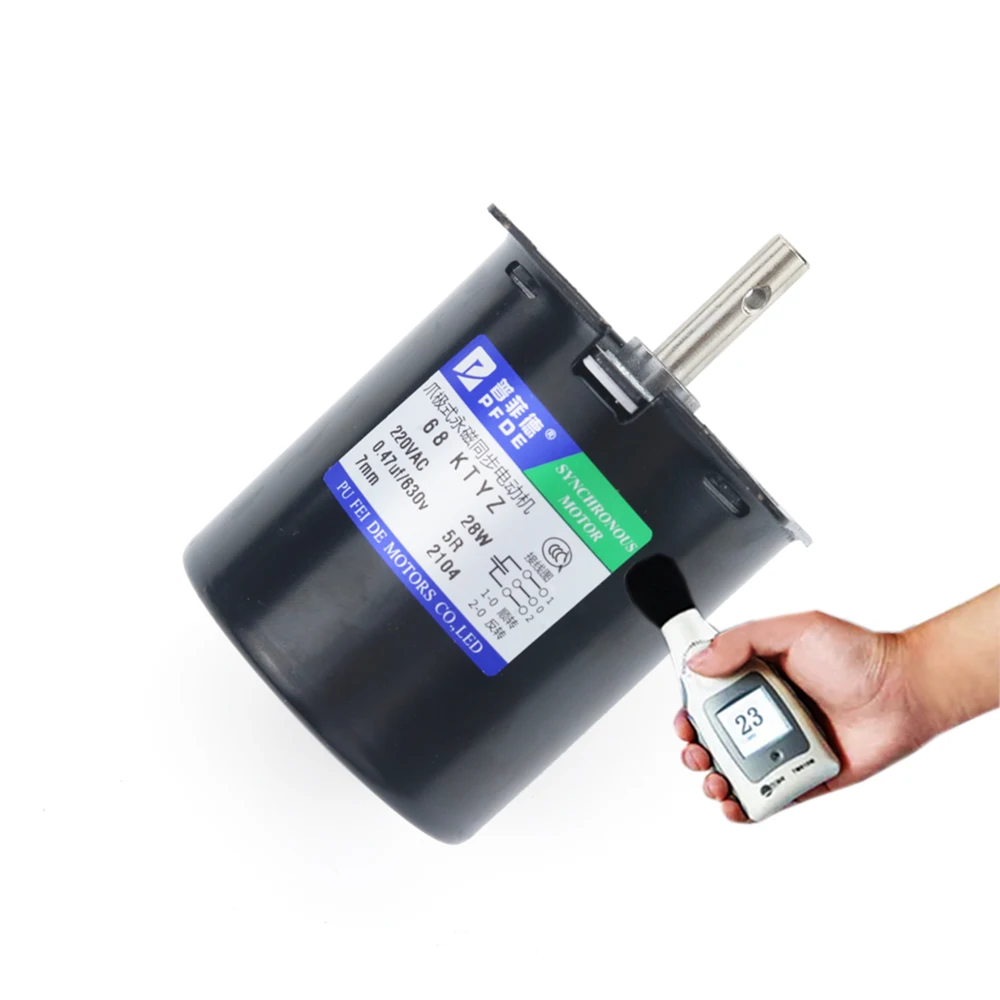 Motore Sincrono AC 220V 68KTYZ 2.5RPM - 28W, Miniaturizzato, Per Applicazioni A Bassa Velocità - Foto 8