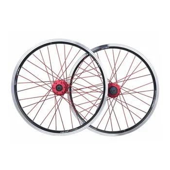 

folding bike wheel 20" Rotary Wheelset 20Inch wheel 406 Sealed Bearing V brake / Disc Brakes wheel 32 holes Aluminum Alloy Rim