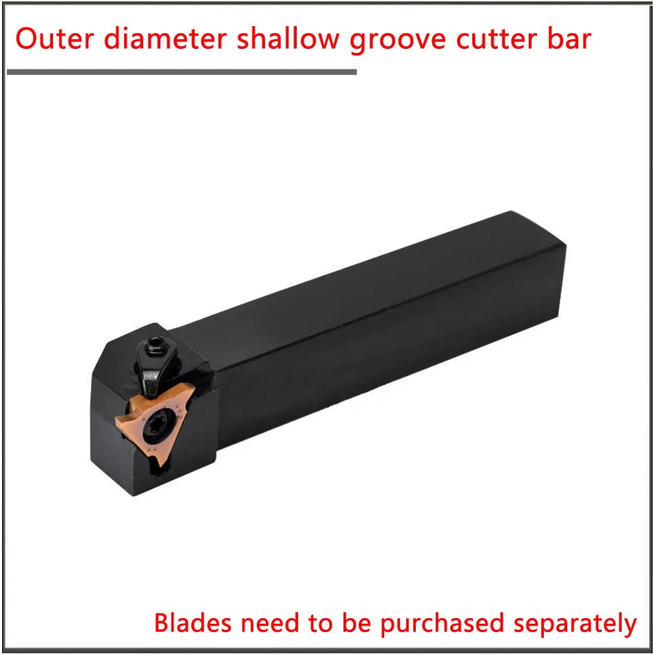 CTGNR 1212H16 1616H16 2020K16 Outer diameter shallow groove cutter bar,Positive knife reverse knife Bayonet bar