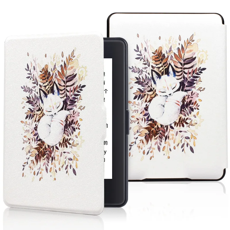 Чехол для Amazon Kindle Paperwhite 2 3 чехол с откидной крышкой для Paperwhite 1/2/3 из искусственной кожи чехол для планшета 6 дюймов Чехол для электронной книги - Цвет: Sleeping fox