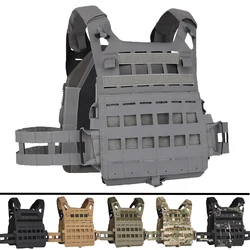 Spc colete tático militar leve equipamento no peito proteger colete molle placa transportadora revista airsoft paintball caça equipamentos