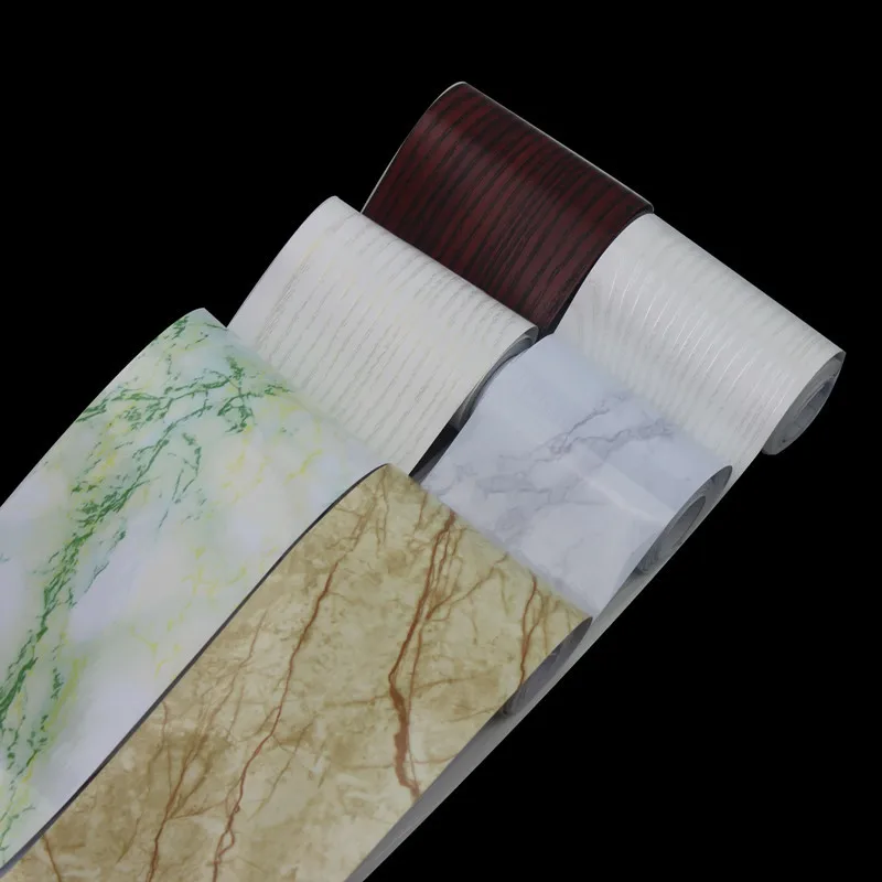 PVC Self Adhesive Wallpaper Marble Stickers Waterproof Heat Resistant Kitchen Countertops Table Furniture Cupboard Wall Paper |
