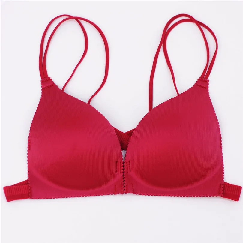 Wireless Bra Push Up Lingerie Sexy Breathable Bras For Women Chest Pad Underwear Soutien Gorge Sexy Erotique 40DEC1631