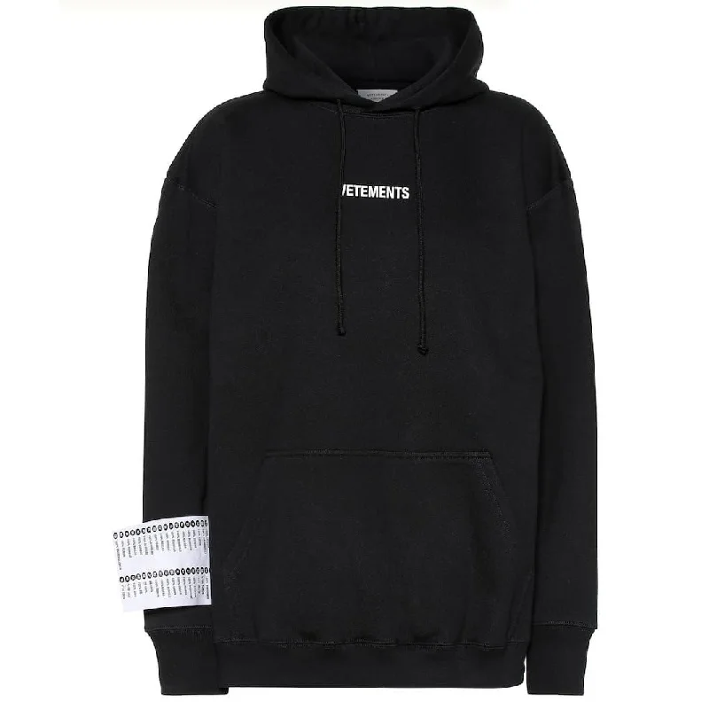 vetements embroidered sweatshirt