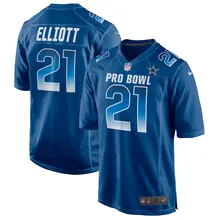 Мужская футболка dallas Ezekiel Elliott Royal Pro Bowl cowboys