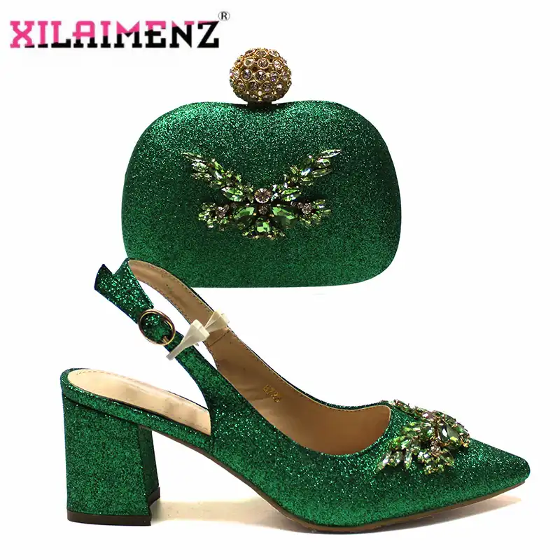 green sandals for wedding