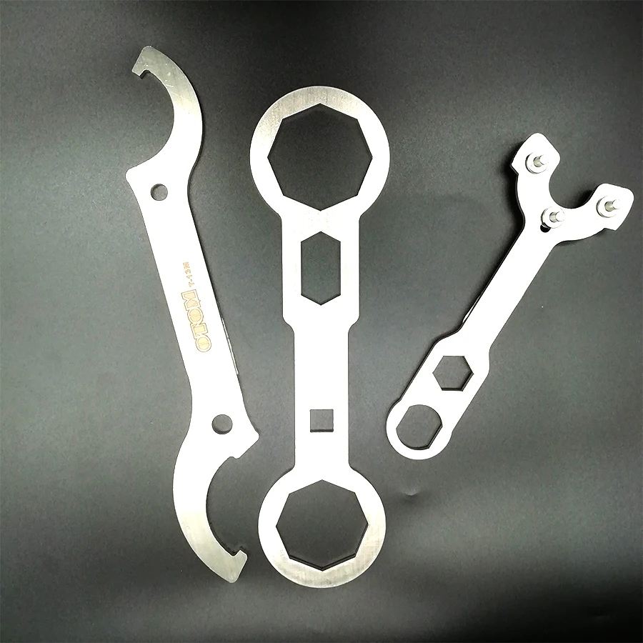 Front Rear Shock Absorber Fork Cap Oil Seal Seat Remove Spanner