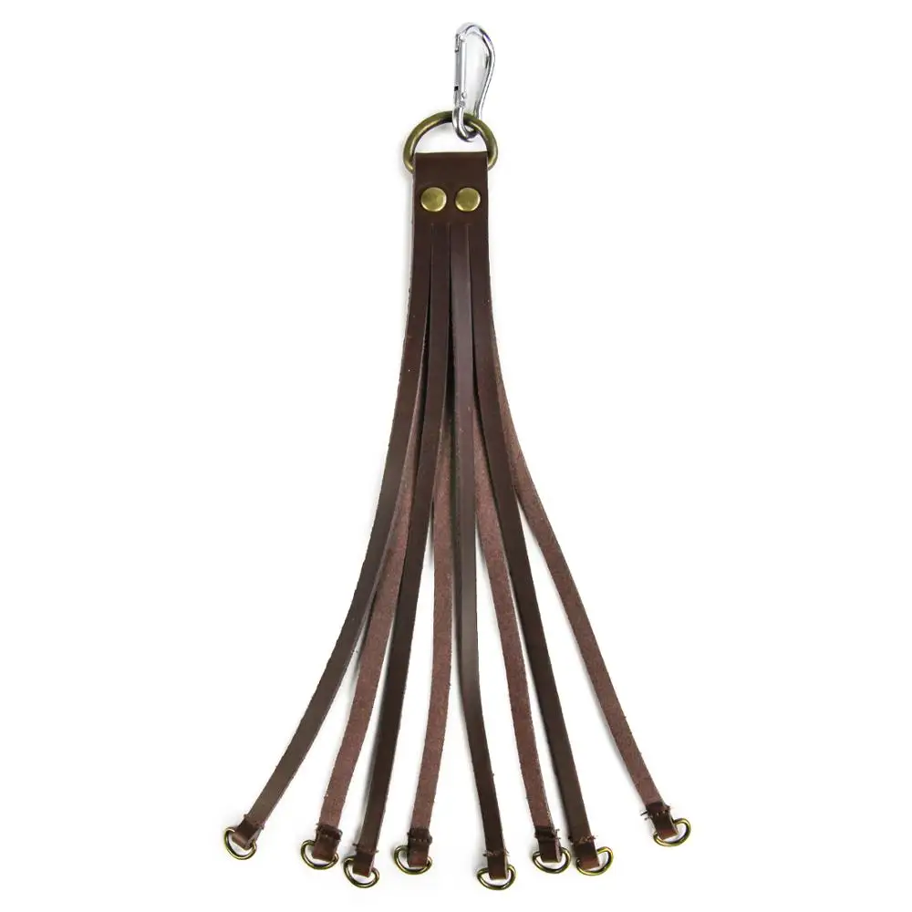 GUGULUZA Durable Leather Birds Hanger Duck Carrier Game Carrier Bird Strap for Stuffed Decoy Goose/Duck/Birds Hunting Decoys bird carrier