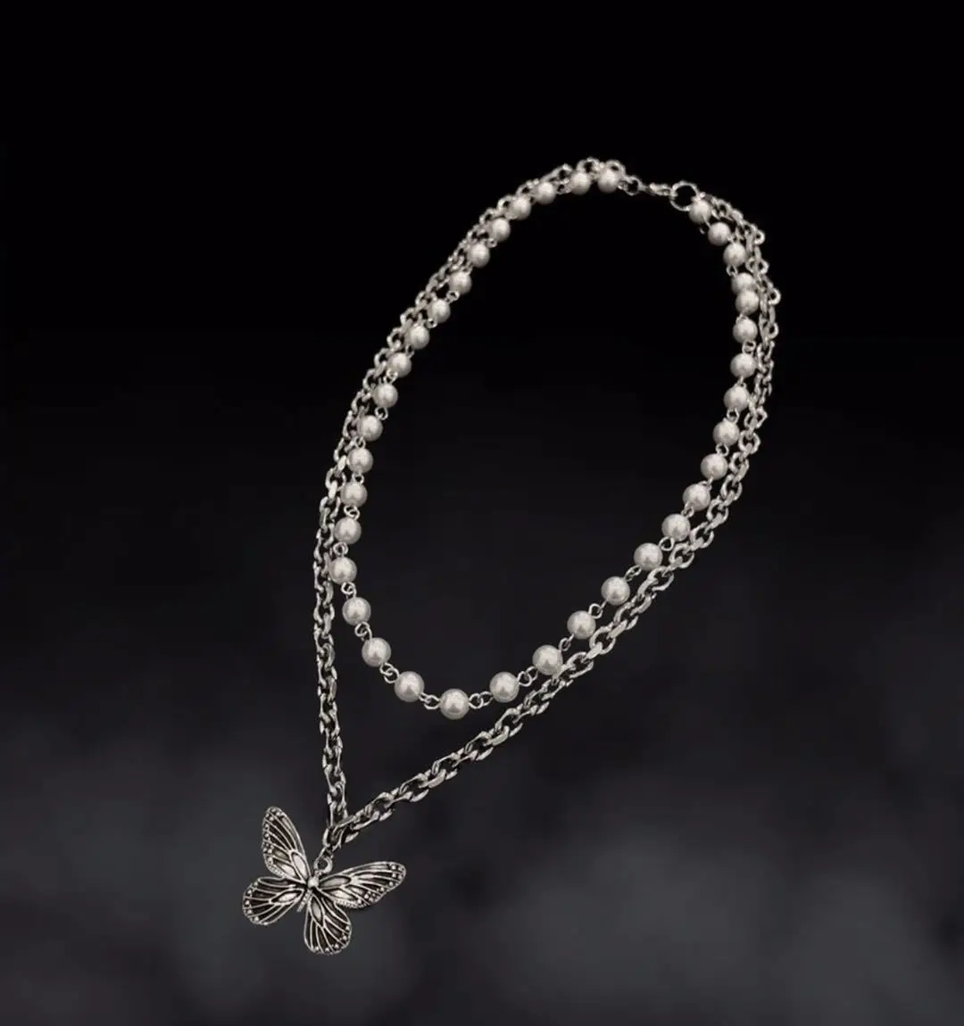 Women Necklace Artificial Pearl 