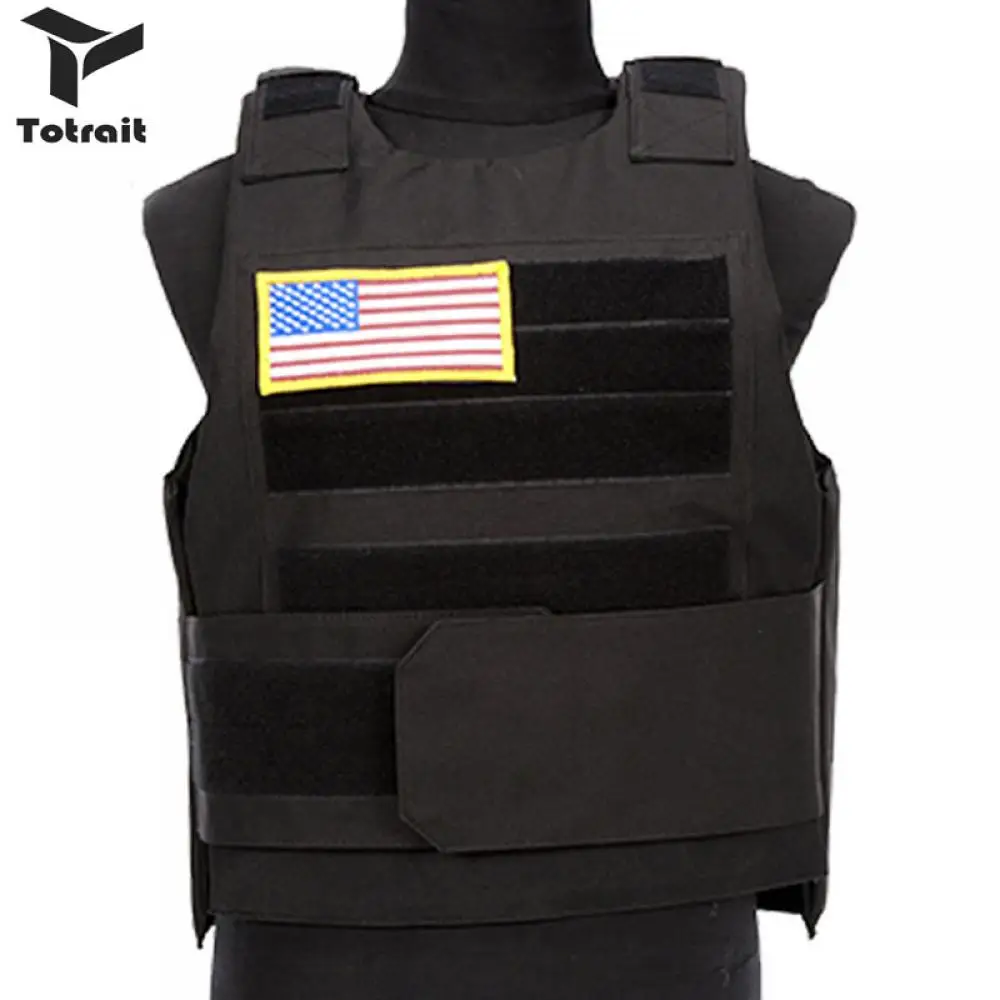 Tactical Military Outdoor Body Armor Shooting Paintball Adjustable Straps Combat Vest For Hunting | Спорт и развлечения