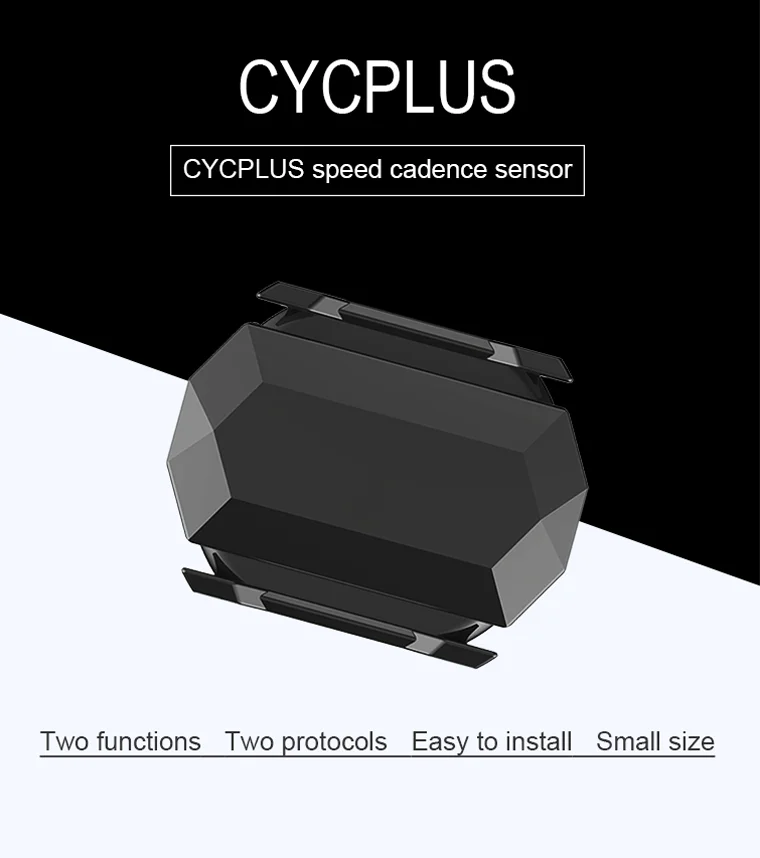 CYCPLUS Велоспорт датчик частоты вращения велосипед ANT+ Bluetooth 4,0 беспроводной двойной режим совместимый gps код Настольный велосипед компьютер