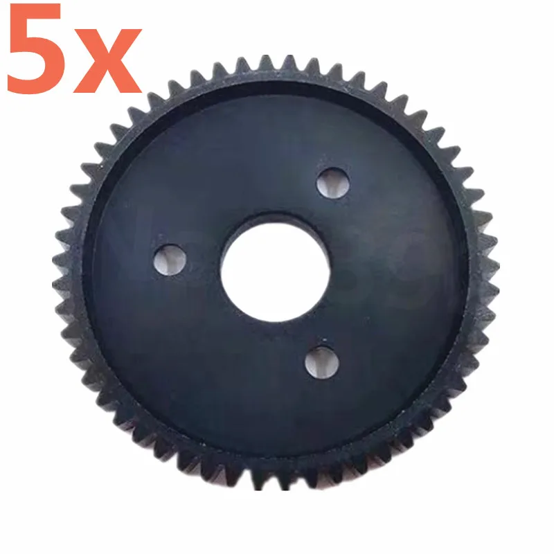 5pieces Rc Cars Heavy Duty Hardened Steel Spur Gear 54t For Traxxas Slash 4x4 Stampede 4x4
