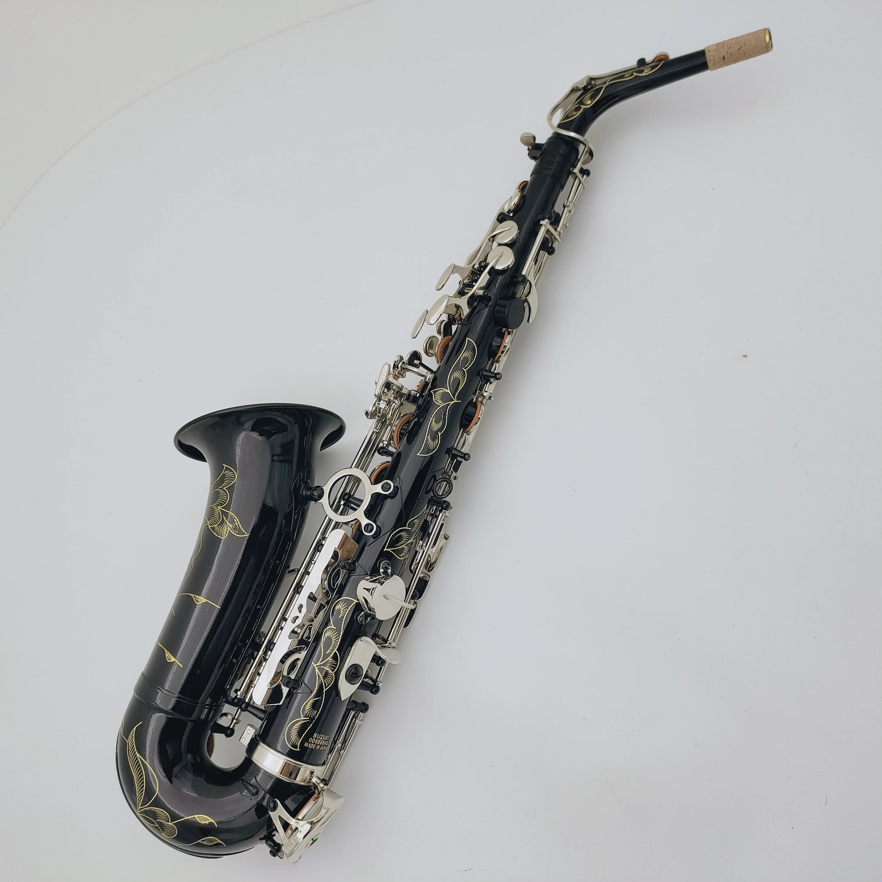 SUZUKI Alto Saxophone Brass Eb Tune Musical Instruments New E-flat