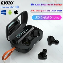 M13 TWS Wireless Headphones Sport Earbuds Waterproof LED Display Music Headset For Huawei Iphone Oppo Xiaomi Bluetooth Earphones