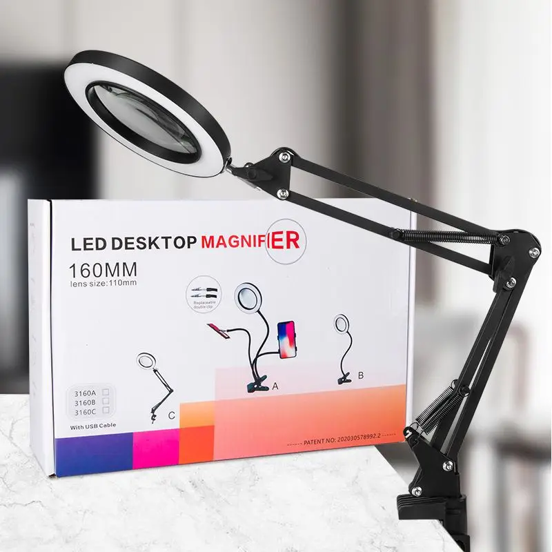 Desktop Magnifying Lamp