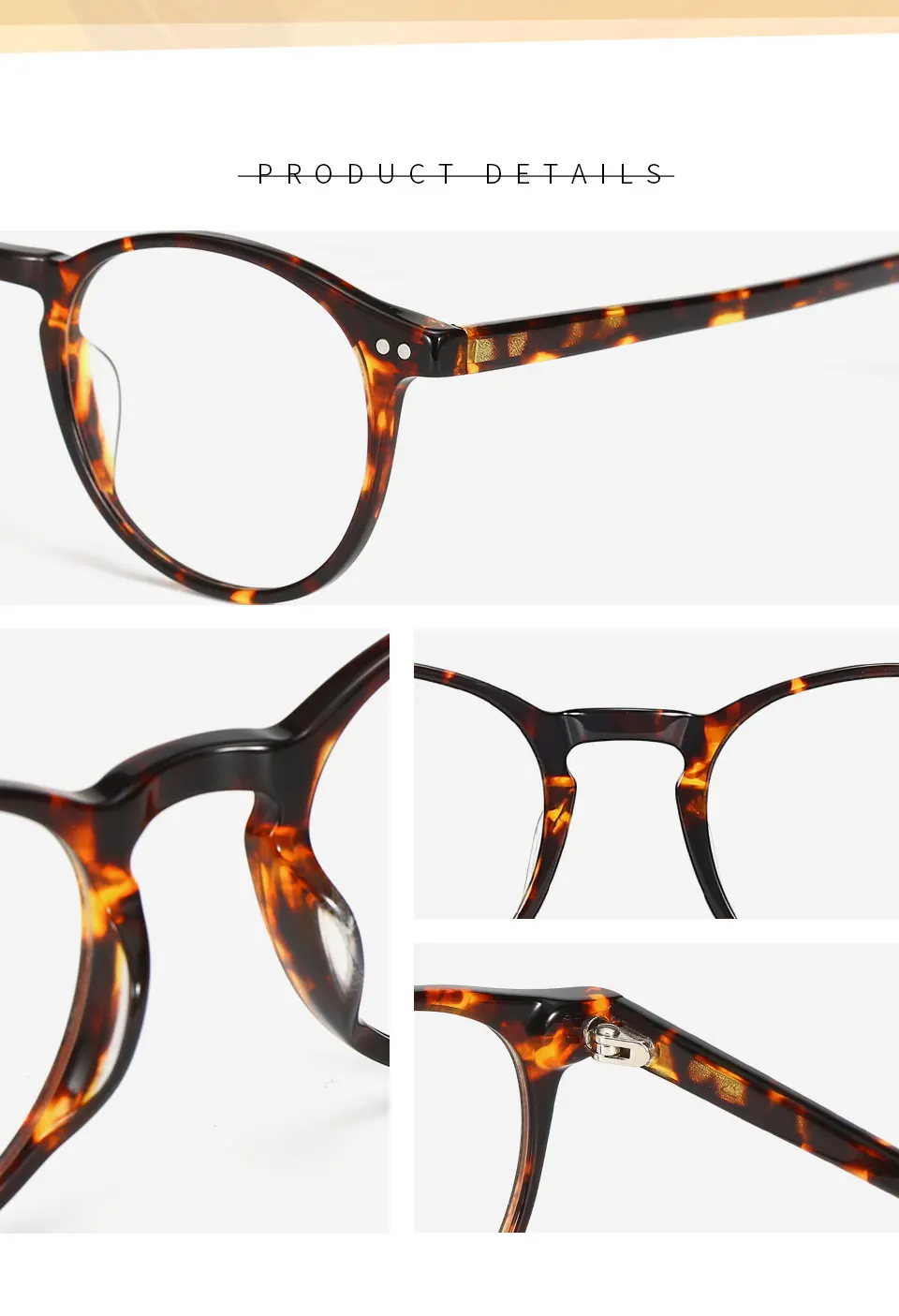 Очки ZENOTTIC из ацетата в стиле ретро, оправа для женщин и мужчин, круглый светильник, модные дизайнерские очки по рецепту, мужские очки BT3025