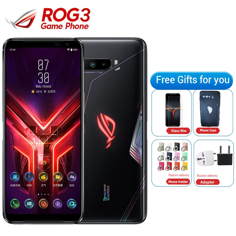 2020 абсолютно новый Asus ROG Phone 3 5G игровой смартфон 512 Гб оперативной памяти 16