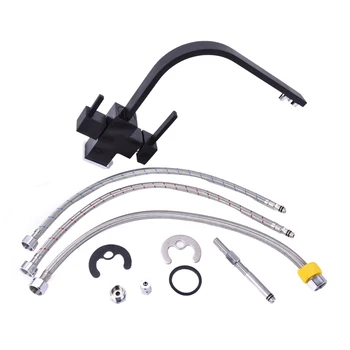 

YH-2390B New Sink Style Osmosis 100% Rotating Copper Square Faucet Kitchen Water Drinking 3 Way Faucet Water Filter