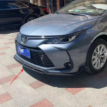 

4pcs Matte Black Car Front Bumper Splitter Lip Diffuser Spoiler Cover Trim For Toyota Corolla 2019 2020