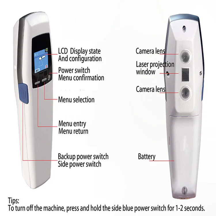 High Quality Portable Hospital Clinic Infrared Accu Vein Finder Detector