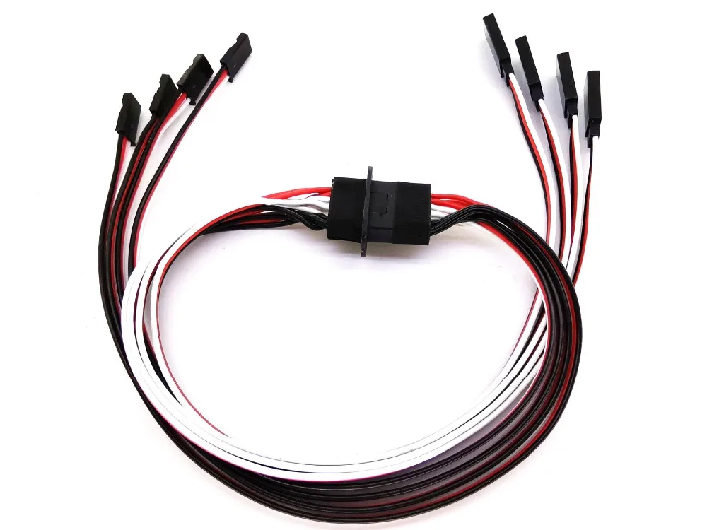 MPX8 Pin Multi Servo wire Extension connector 2 3 4 wires Version