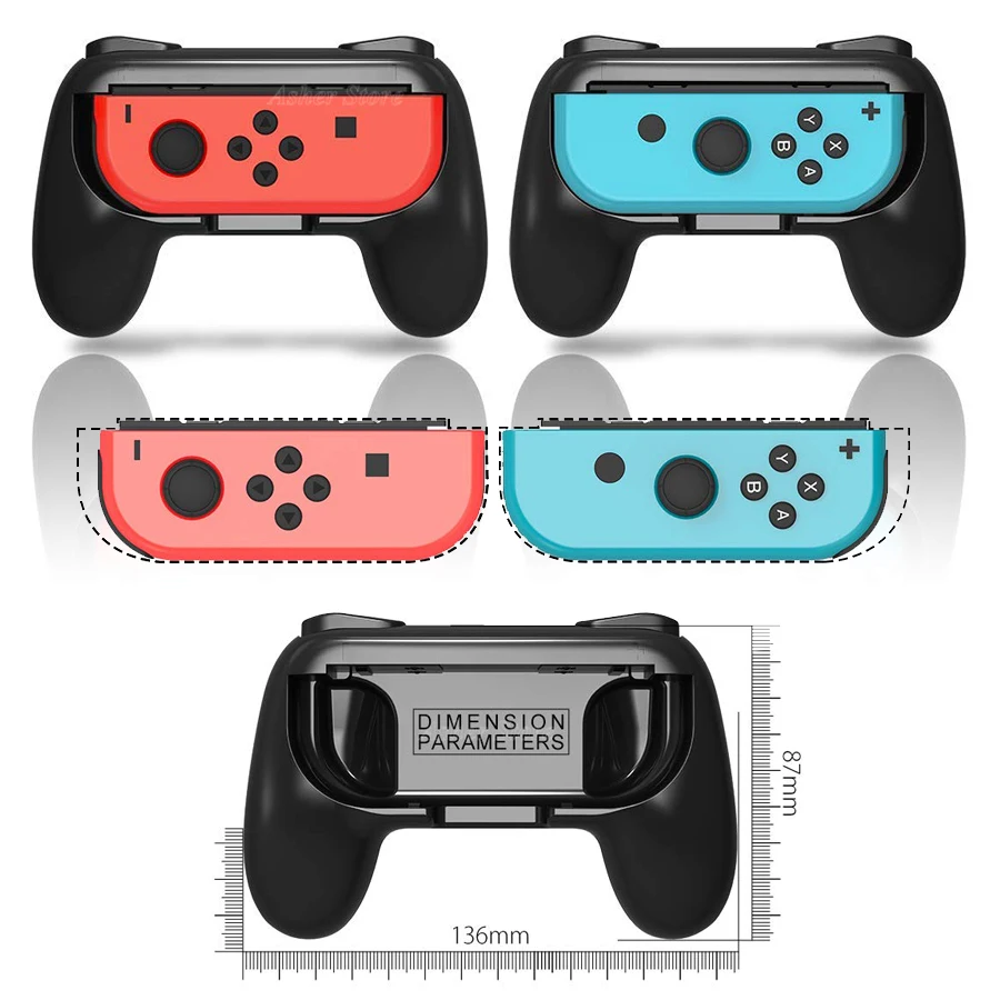 

2PCS Nintend Switch Handle Grip Comfort Ergonomic Design Controller Holder for Nintendo Switch Nintendoswitch Joycon Accessories