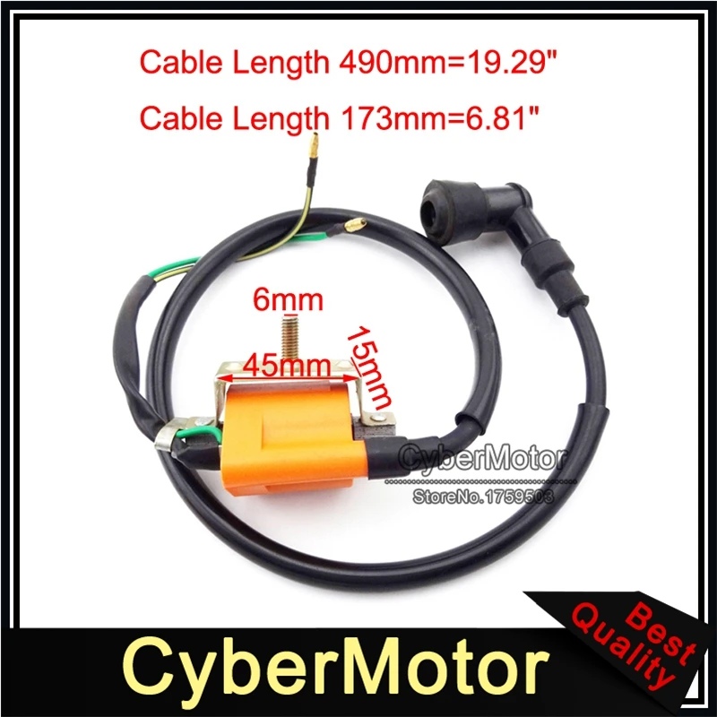 Катушка зажигания для гонок на мотоцикле катушка Z50 C70 CT90 CRF50 XR50 50cc 70cc 90cc 110cc 125cc ATV