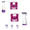 5-IN-1 Bikini Line Trimmer Perfect Precision Pubic Hairs Removal Razor Women Shaver Lady Face Bodygroomer Female Shaving Machine 4