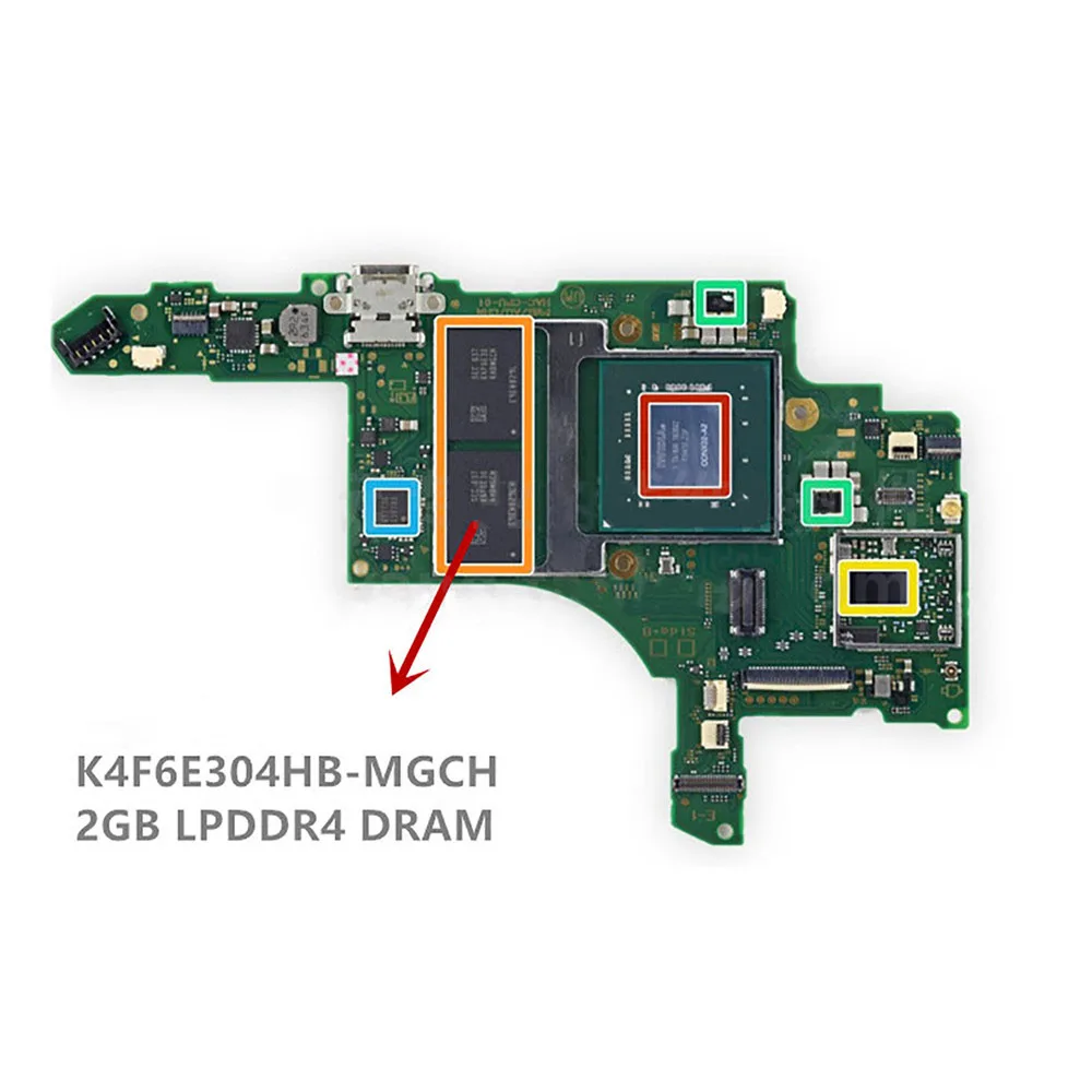 Для NAND переключатель материнской платы процессор K4F6E304HB-MGCH 2 Гб памяти DRAM чип для Ns Switch материнская плата