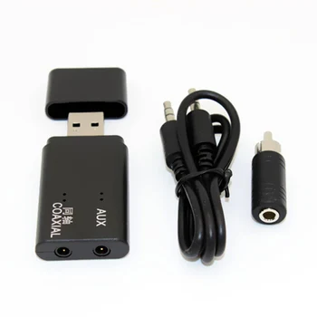 

3.5mm AUX Coaxial TX11-C Bluetooth + EDR Audio Transmitter Support 3.5mm AUX Coaxial USBC