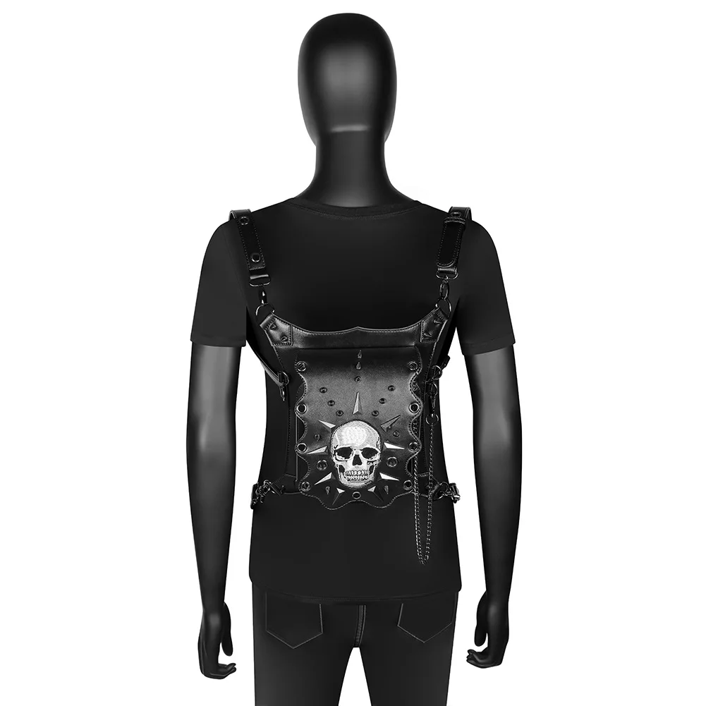 Female Halloween European and American Punk Skull Women's Messenger Bag Outdoor Multi-Function Motorcycle Bag