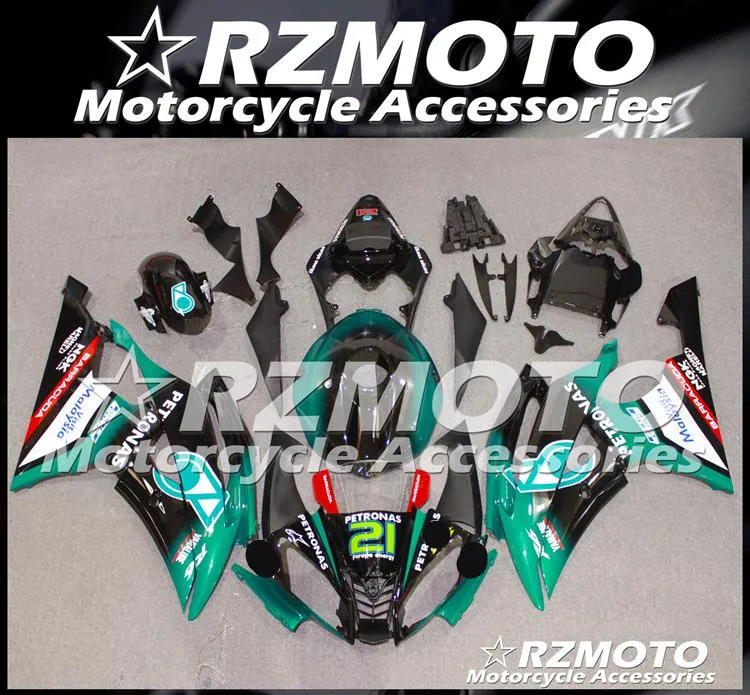 ABS мотоцикл обтекатель комплект для YAMAHA YZF R6 2008- год кузов литьевая форма Магазин № 1724 - Цвет: All sorts of color