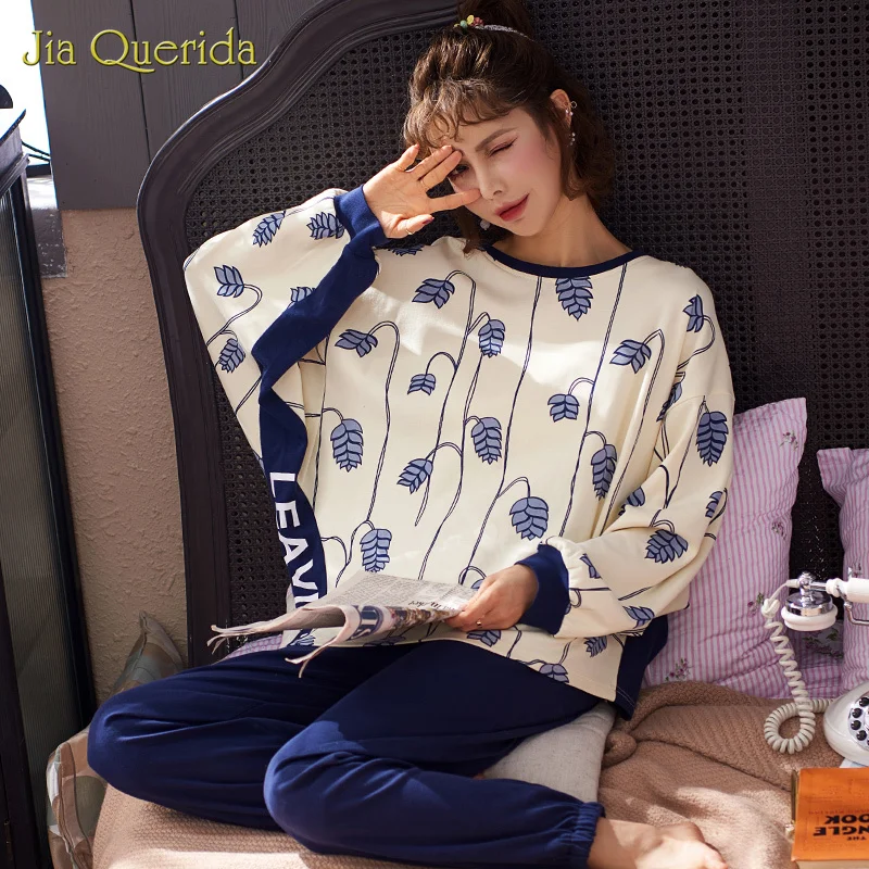 Printing Pajamas Plus Size Pajamas Home Clothes Pjs Women Pajamas for Women Fashion Style Homesuit  Pijamas Women Cotton Pijama