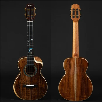 

TT-03 , tenor tikis brand ukuleles, solid koa wood ukulele