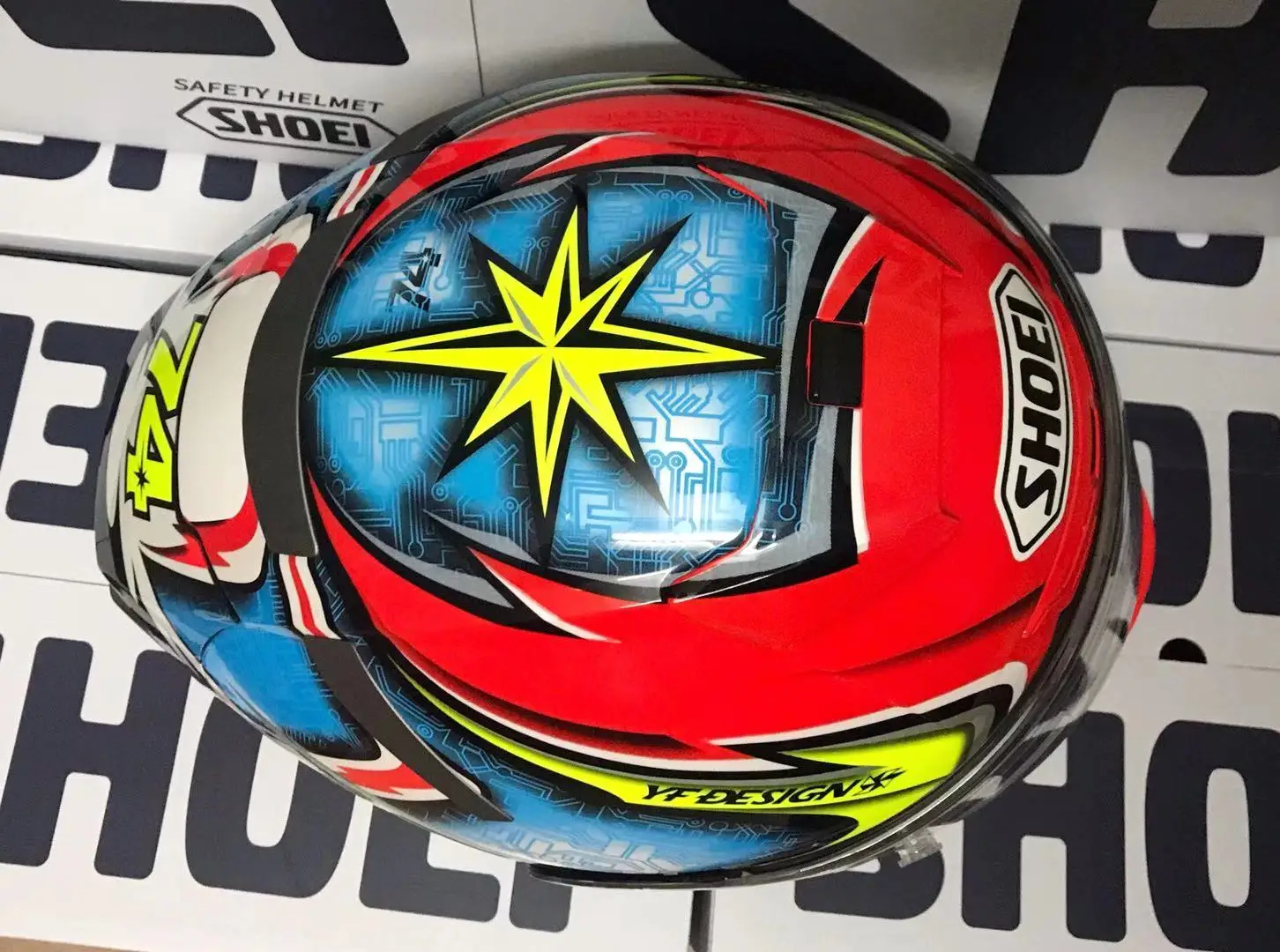 SHOEI motorcycle helmet X14 red ant 