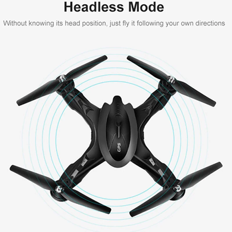 Радиоуправляемый Дрон ABKT-Hd Fpv Flight Rc Gps Wifi Fpv Rc дроны, удерживающие высоту, точка зрения, следование за одним ключом возврата квадрокоптера