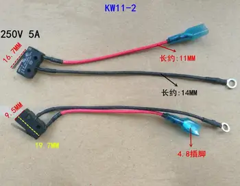 

Gas water heater parts or gas assembly valve micro switch KW11-2