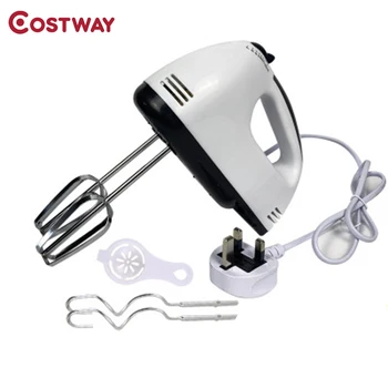 

Costway Electric milk frother 7-speed adjustable cream mixer multi-function mini handheld vertical whisk small whipe egg machine