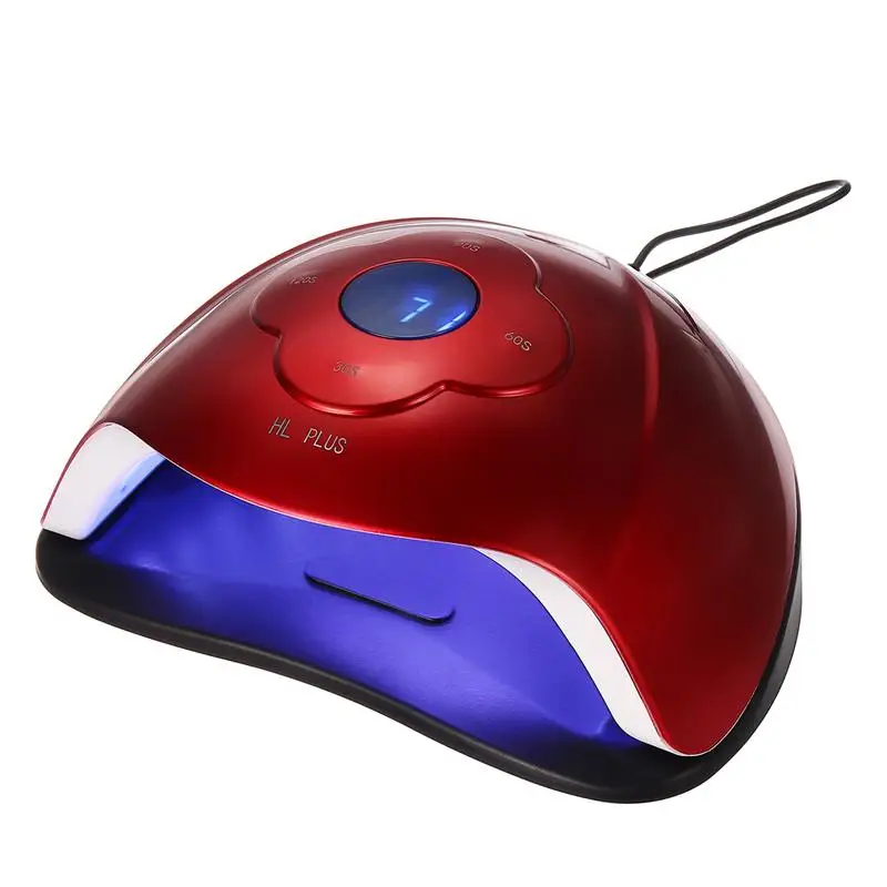 45W Nail Dryer for Gel Polish 30s 60s 90s 120s Timer Nail Art Machine Tools Smart Touch Screen Auto Sensor LED UV Lamps
