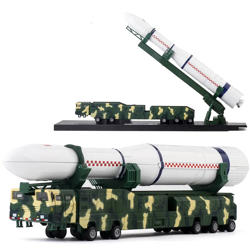 High simulation 1:100 military rocket carrier model high-quality space ornaments classic children’s gifts free shipping | Игрушки и