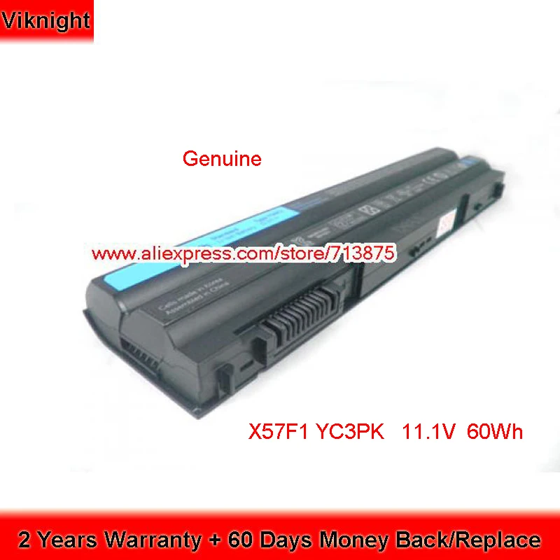 Оригинальный аккумулятор X57F1 YC3PK для ноутбука Dell Precision M2800 E5430 E5520 E5530 E6420 312-1242 11 1 В 60