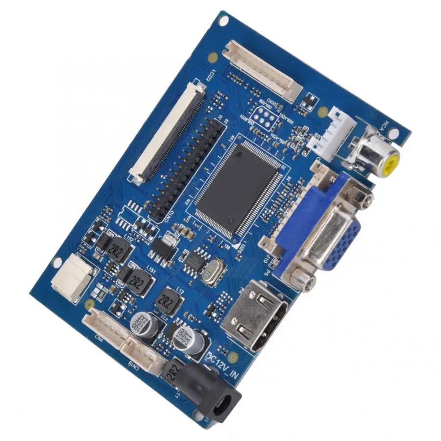 ЖК-плата контроллера HDMI+ VGA+ AV ЖК-плата контроллера AT070TN92 AT070TN90 AT070TN94 50Pin 800x480 экран