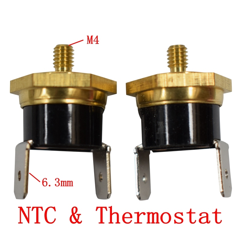 2/5/10PCS Temperature Switch Screw cap KSD301 M4 10A250V 40/45/50/60/70/75/80/85/90/100/110/120/130/140/150degrees Normal closed