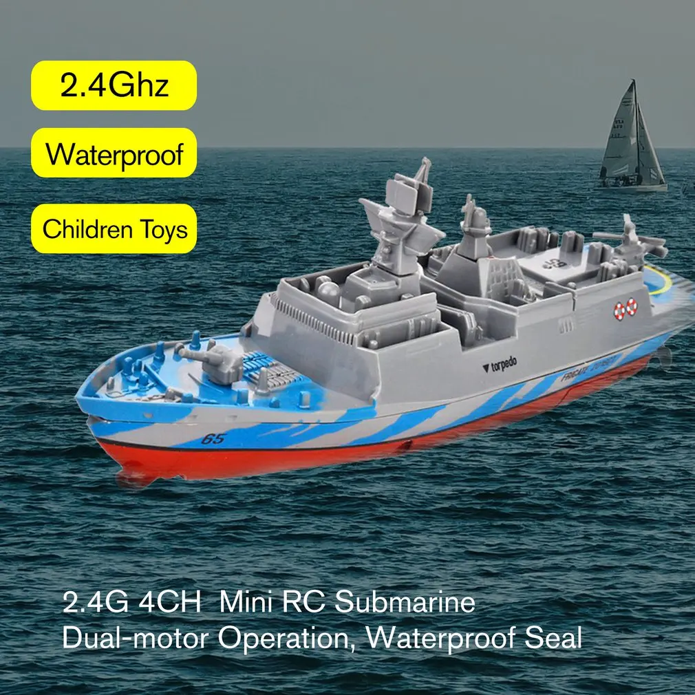 

3318 2.4G Remote Control Boat 4 Channels double 612 motors Mini Electric Sport RC Boat Waterproof Rechargeable Children best toy