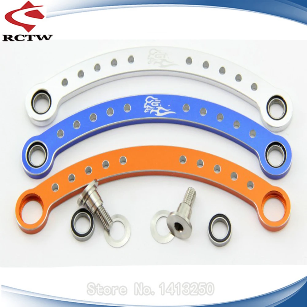 

Steering Tie Rod &Double Bearing + Stainless Steel Screw Washer for 1/5 GTB Racing Losi 5ive T Rofun Rovan LT Km X2 RC CAR PARTS
