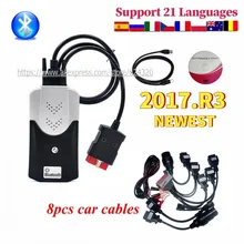 2021 Latest VCI 2017.R3 with keygen VD DS150E CDP for delphis obd2 Car Truck Diagnostic Scanner Tool with usb