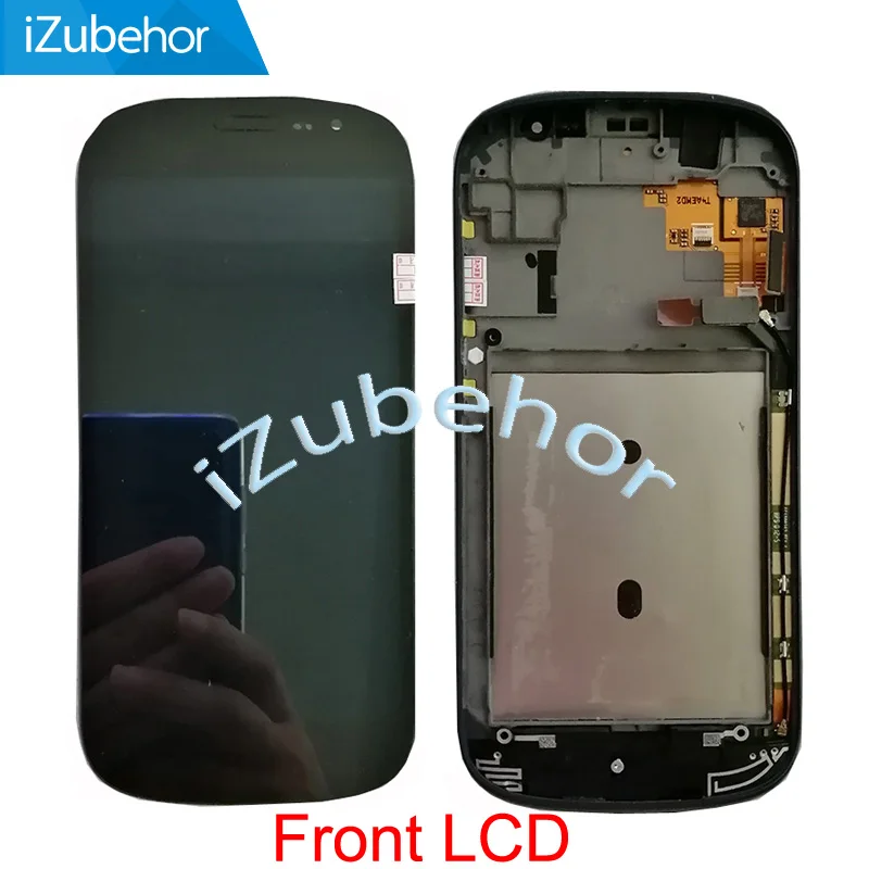ЖК дисплей с рамкой для Yotaphone 2 YD201 YD206 5 0 дюйма|Экраны мобильных телефонов| |